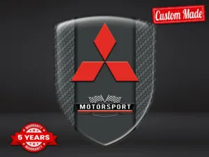 Mitsubishi Design Stickers Auto Stylé Personnalisé Minimal